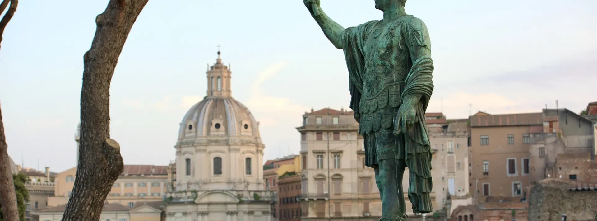 statue of Julius Caesar in Rome