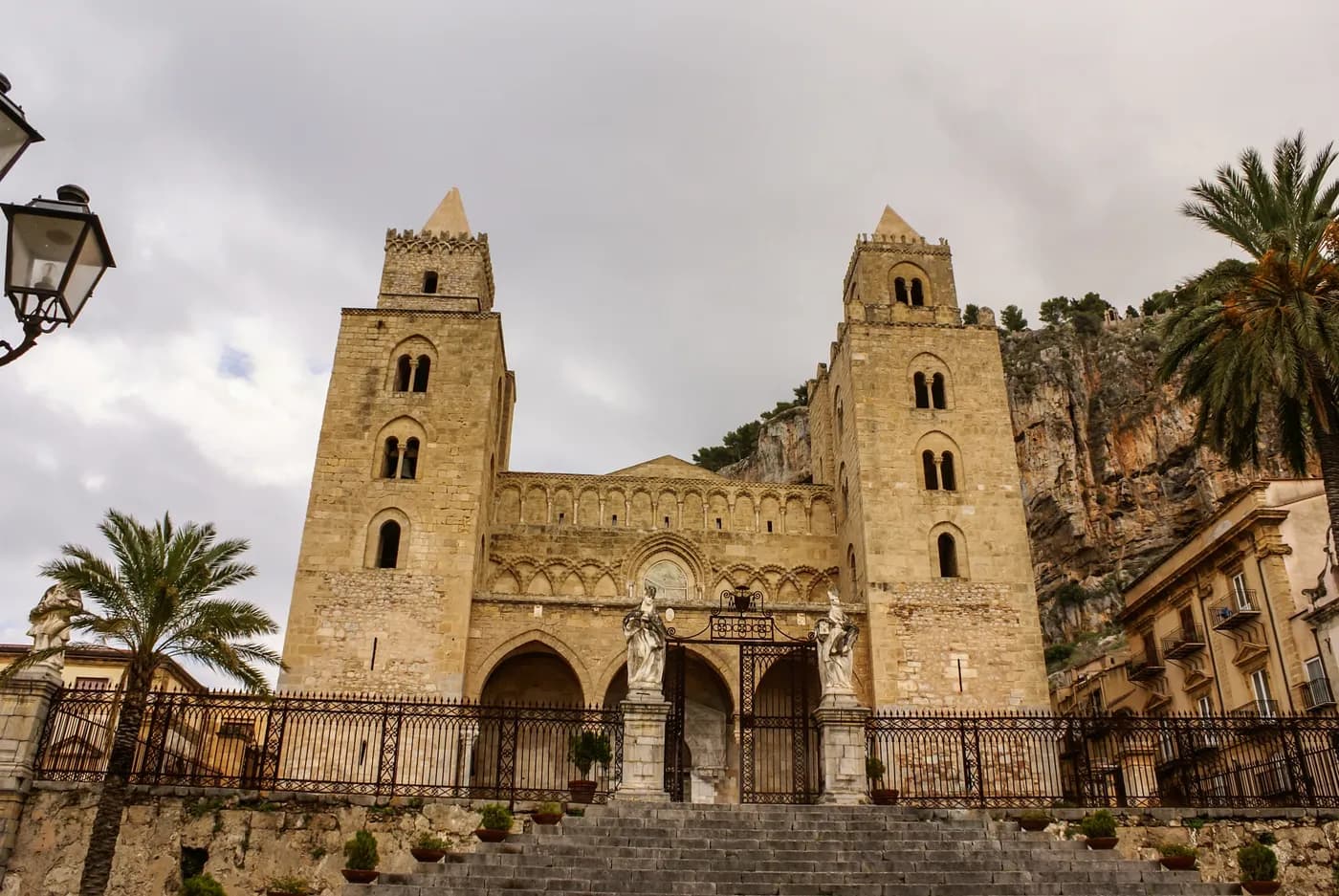 The Basilica of Cefalu in Cefalu, Italy