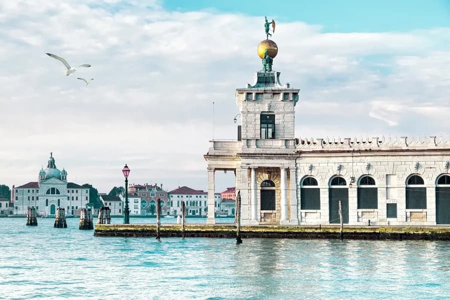 The Punta della Dogana Museum, Grassi Palace and Peggy Guggenheim Collection